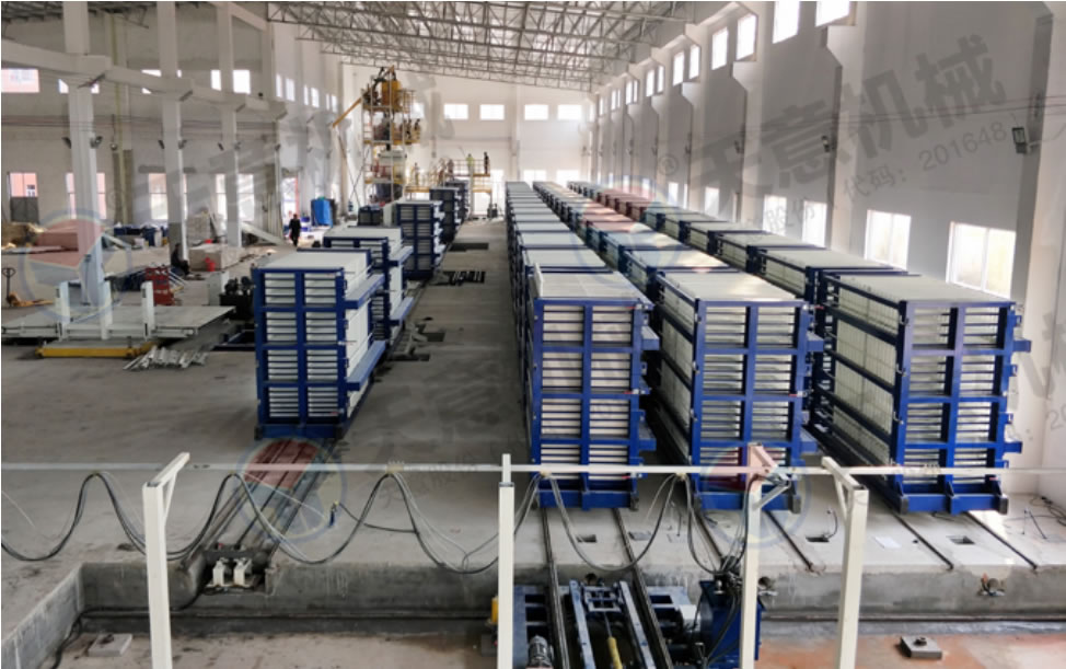 TYFZ-16立式旋轉(zhuǎn)復合墻板生產(chǎn)線